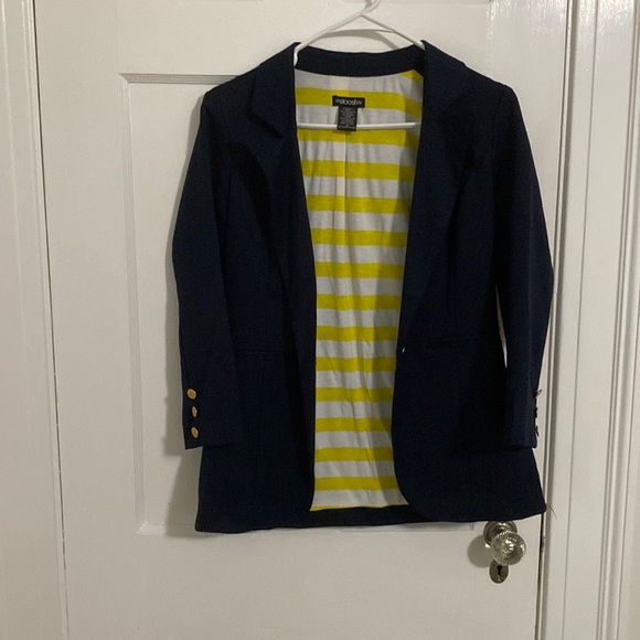 Stoosh blazer, navy size medium - Picture 1 of 4